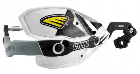 Cycra Ultra Probend CRM Handguards White/White 7/8ths
